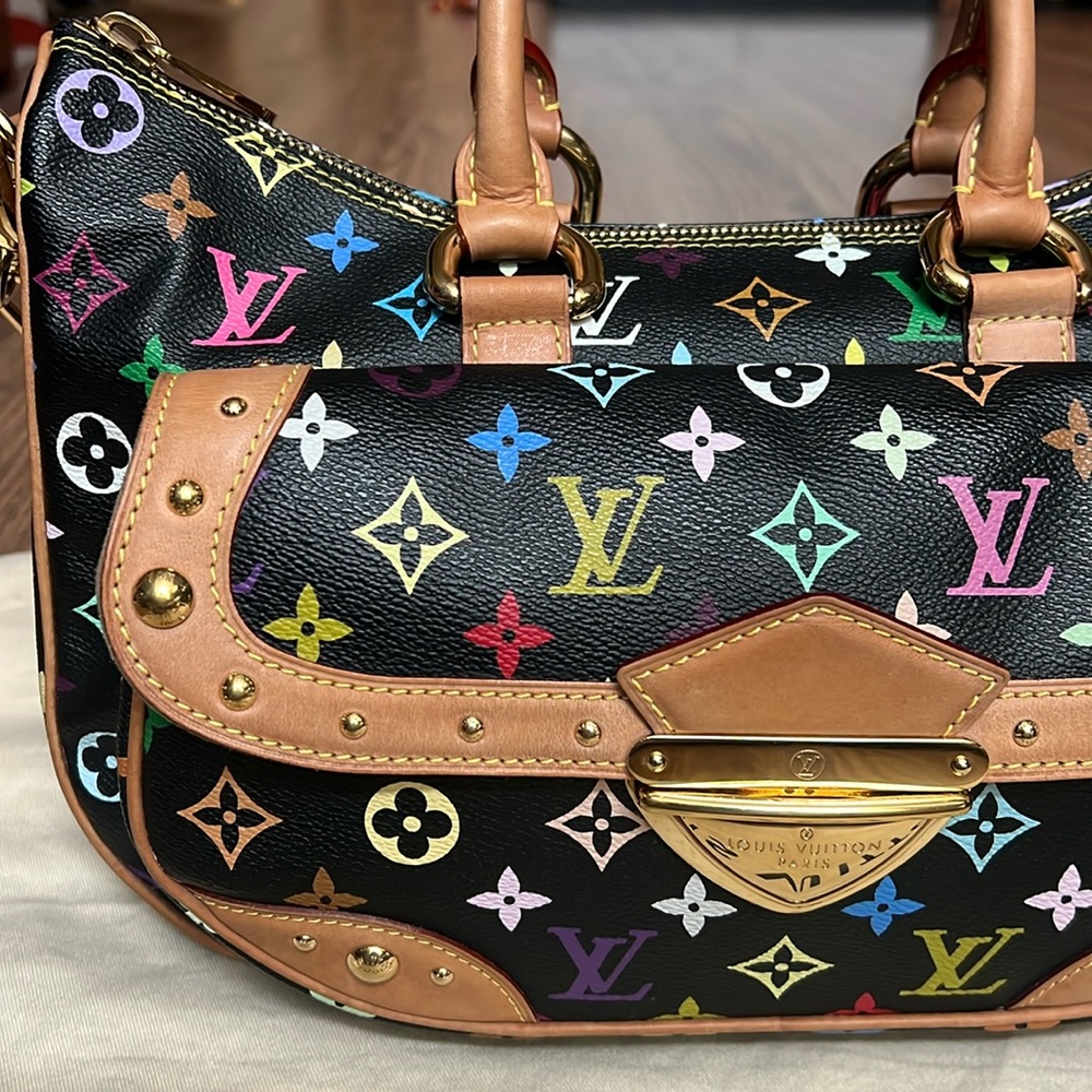 Louis Vuitton Multicolor Monogram Shoulder Bag - Picture 3 of 16